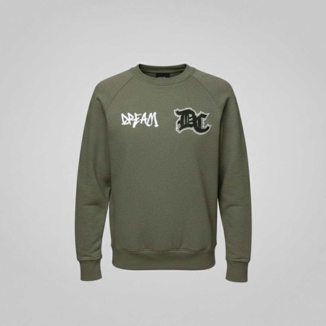 SAS Kids Olive Dream DC Set | Cozy Streetwear Style