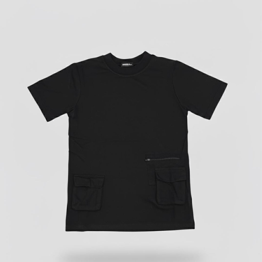 SAS Kids Cargo Pocket Tee & Jogger Set | Streetwear Comfort Outfit