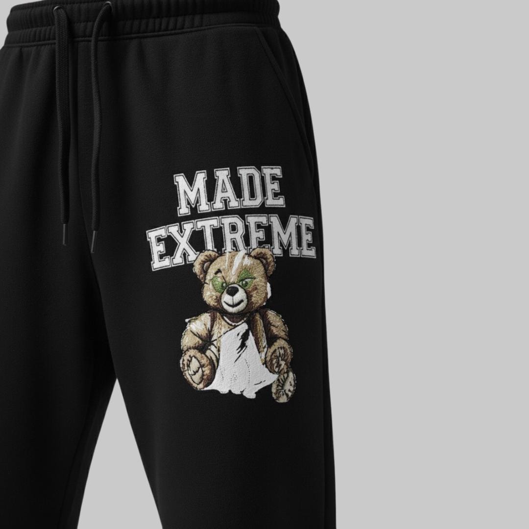 SAS Kids Made Extreme Set | Black Graphic Streetwear