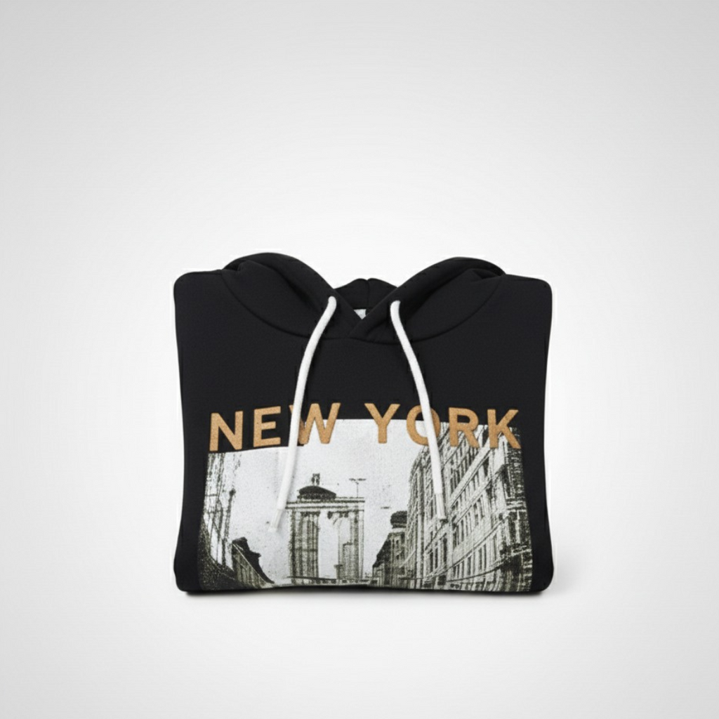 SAS Kids Black Hoodie Set | New York Downtown Streetwear