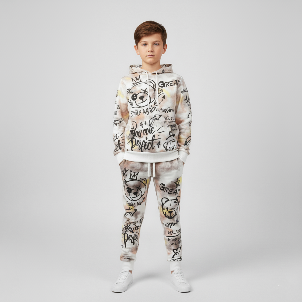 SAS Kids Smile Again Set | Cozy Teddy Streetwear