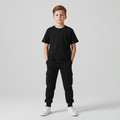 SAS Kids Cargo Pocket Tee & Jogger Set | Streetwear Comfort Outfit