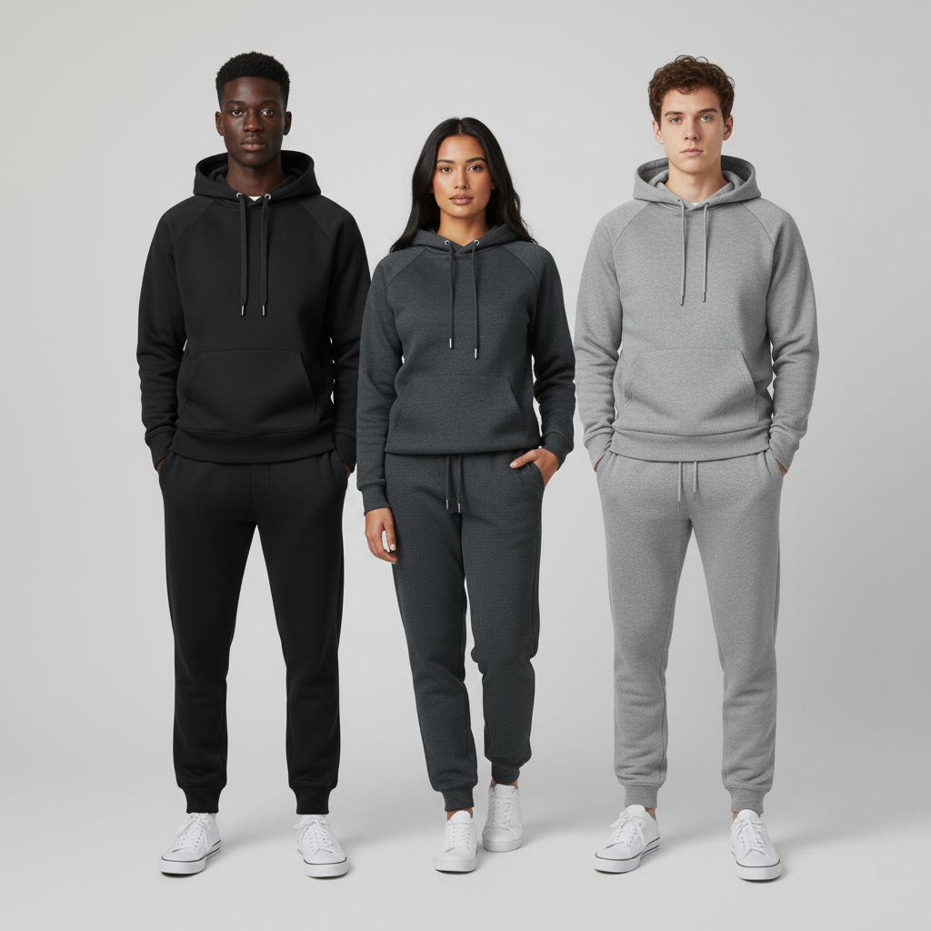 SAS Signature Hoodie & Jogger Set | Minimal Streetwear